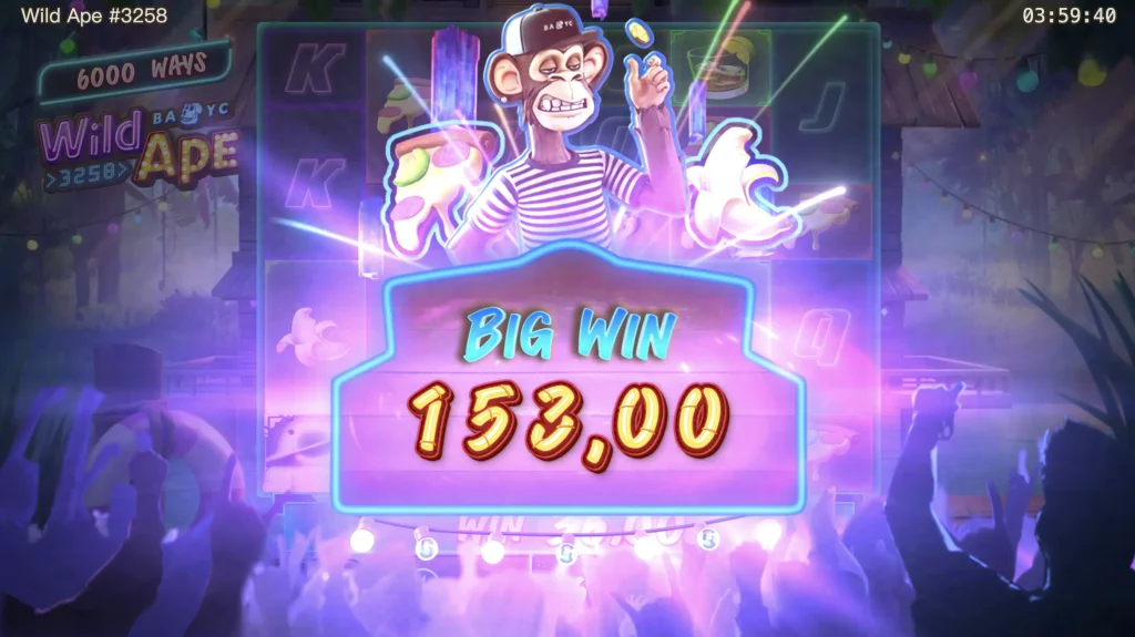 Wild Ape win